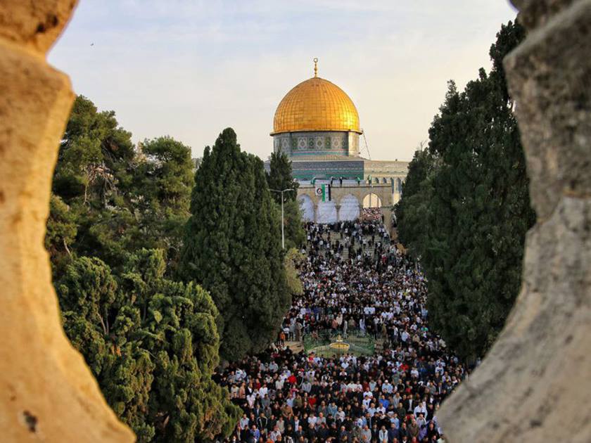 خطبة وصلاة الجمعة من المسجد الأقصى